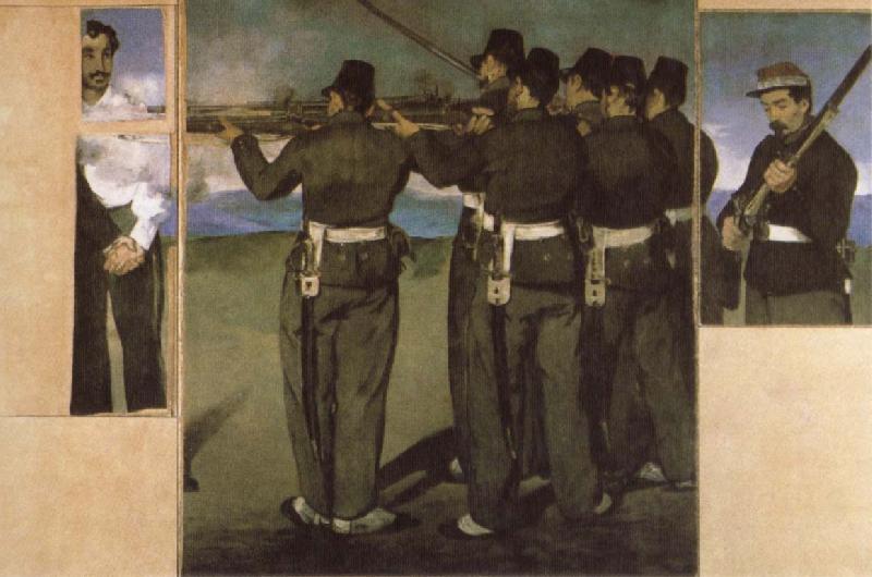 Edouard Manet The Execution of Emperor Maximilian France oil painting art